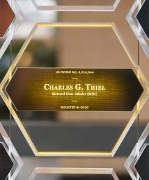 Charles Thiel display at the National Inventors Hall of Fame Illumination Ceremony