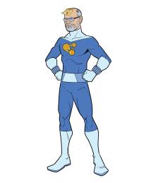 Spencer Silver as a superhero