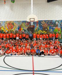 Arthur Fry visiting Camp Invention